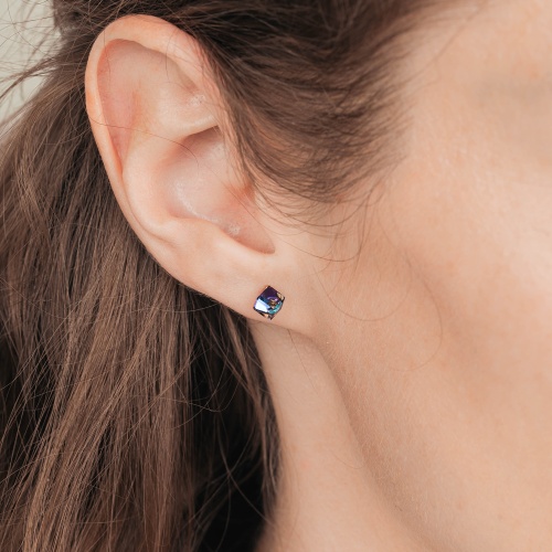 Пусеты Fiore Luna Crystal Blue, SWE0127/1 B G фото 4